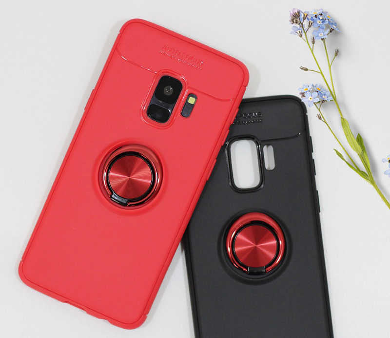Galaxy S9 Kılıf Zore Ravel Silikon Kapak Mavi