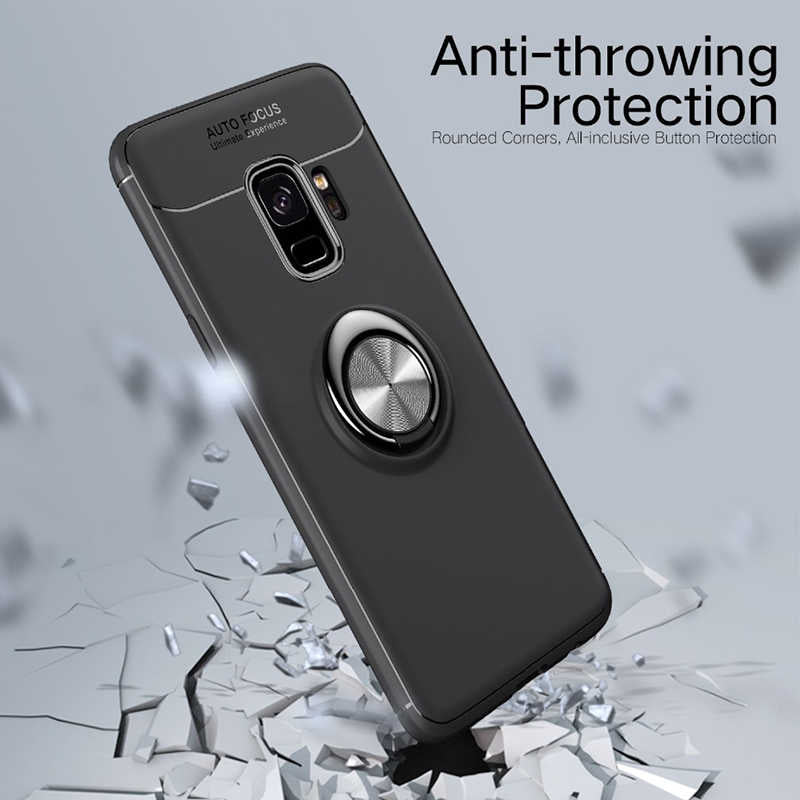Galaxy S9 Kılıf Zore Ravel Silikon Kapak Mavi