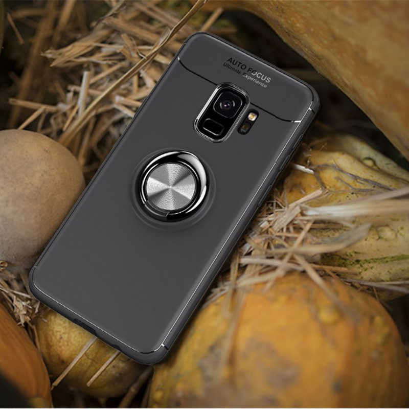 Galaxy S9 Kılıf Zore Ravel Silikon Kapak Mavi