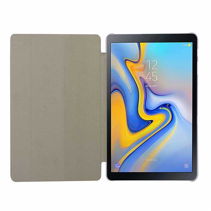 Galaxy Tab A T590 Zore Smart Cover Standlı 1-1 Kılıf Mor