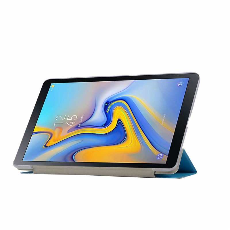 Galaxy Tab A T590 Zore Smart Cover Standlı 1-1 Kılıf Mor
