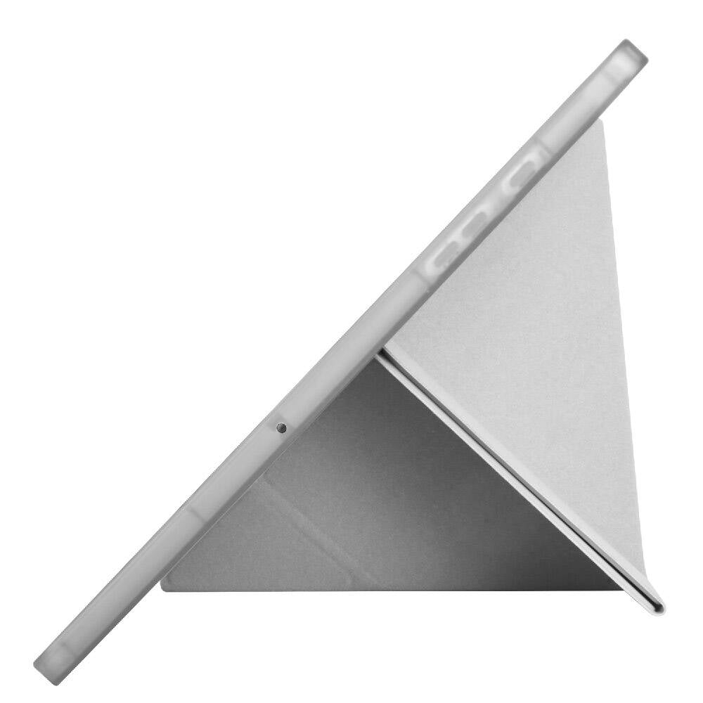 Galaxy Tab A9 Kılıf Zore Tri Folding Kalem Bölmeli Standlı Kılıf Siyah
