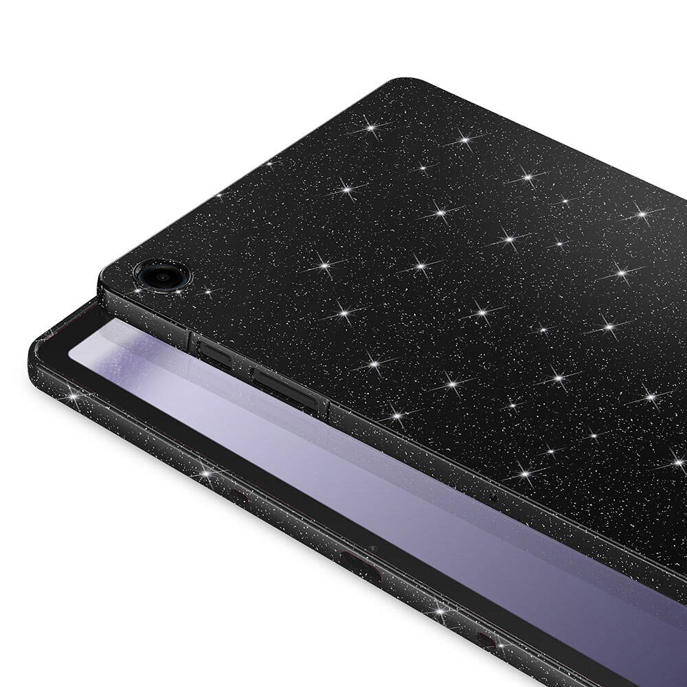 Galaxy Tab A9 Plus Simli Parlak Görünümlü Zore Tablet Koton Kılıf Pembe