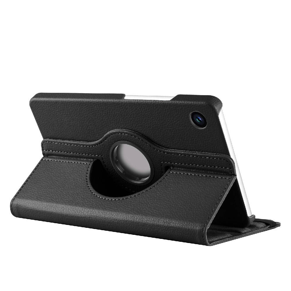 Galaxy Tab A9 Plus Zore Dönebilen Standlı Kılıf Pembe