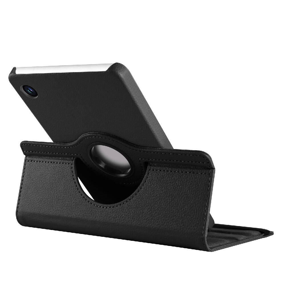 Galaxy Tab A9 Plus Zore Dönebilen Standlı Kılıf Mor