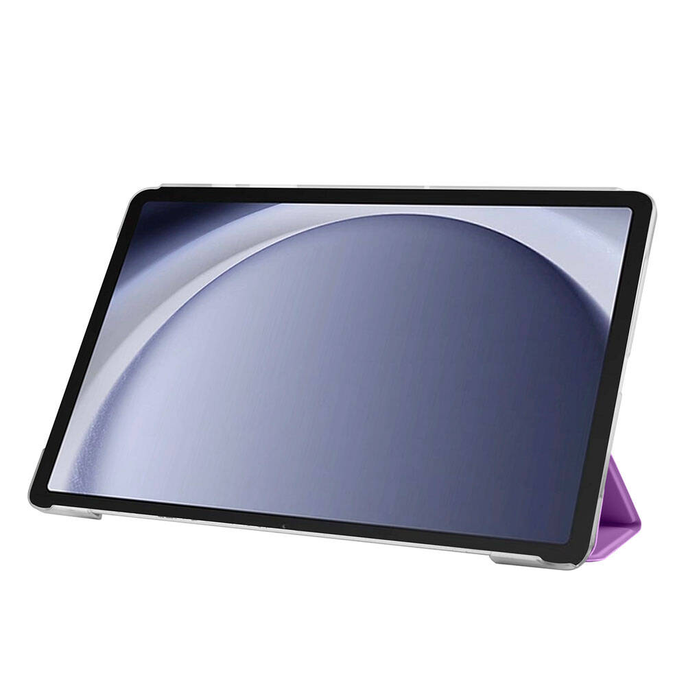 Galaxy Tab A9 Plus Zore Smart Cover Standlı 1-1 Kılıf Siyah