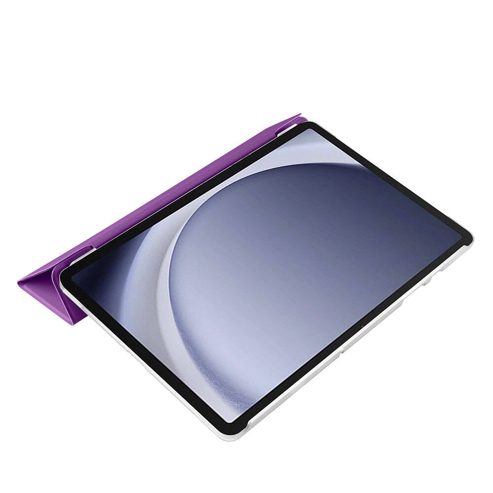 Galaxy Tab A9 Plus Zore Smart Cover Standlı 1-1 Kılıf Siyah