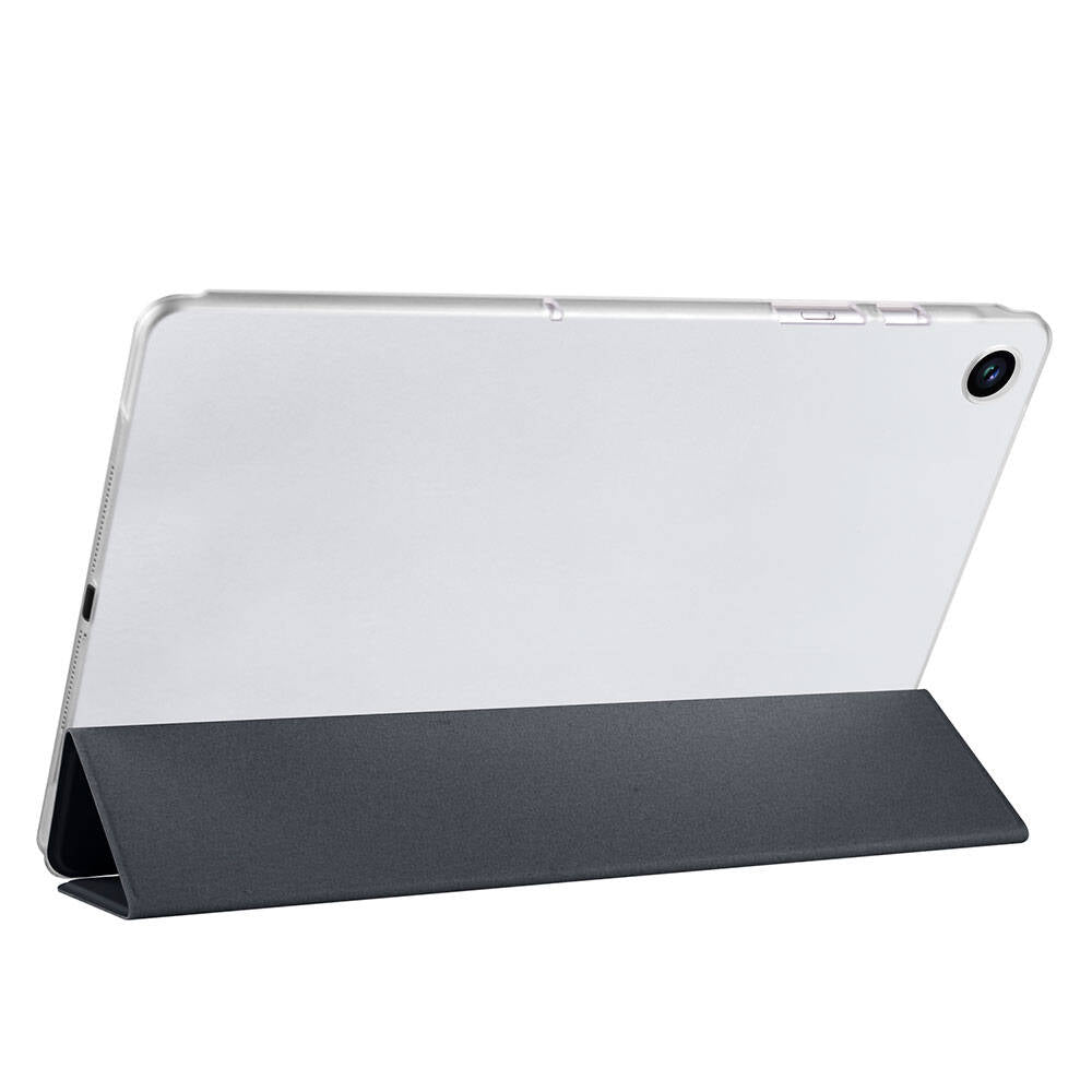 Galaxy Tab A9 Plus Zore Smart Cover Standlı 1-1 Kılıf Kırmızı