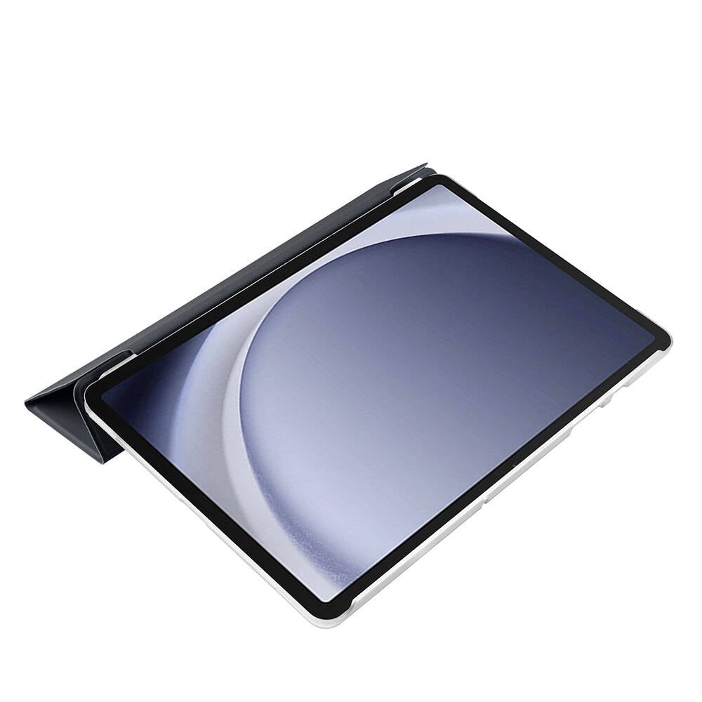 Galaxy Tab A9 Plus Zore Smart Cover Standlı 1-1 Kılıf Mavi