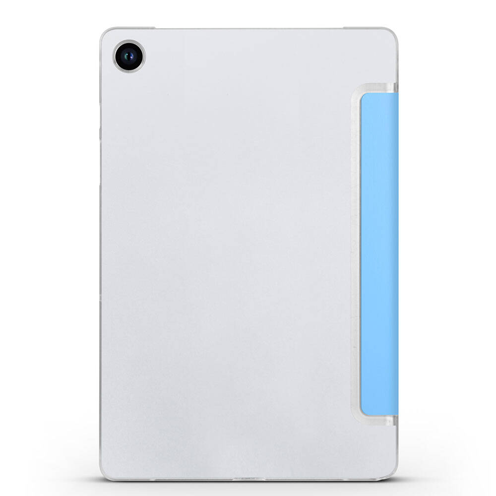 Galaxy Tab A9 Plus Zore Smart Cover Standlı 1-1 Kılıf Siyah