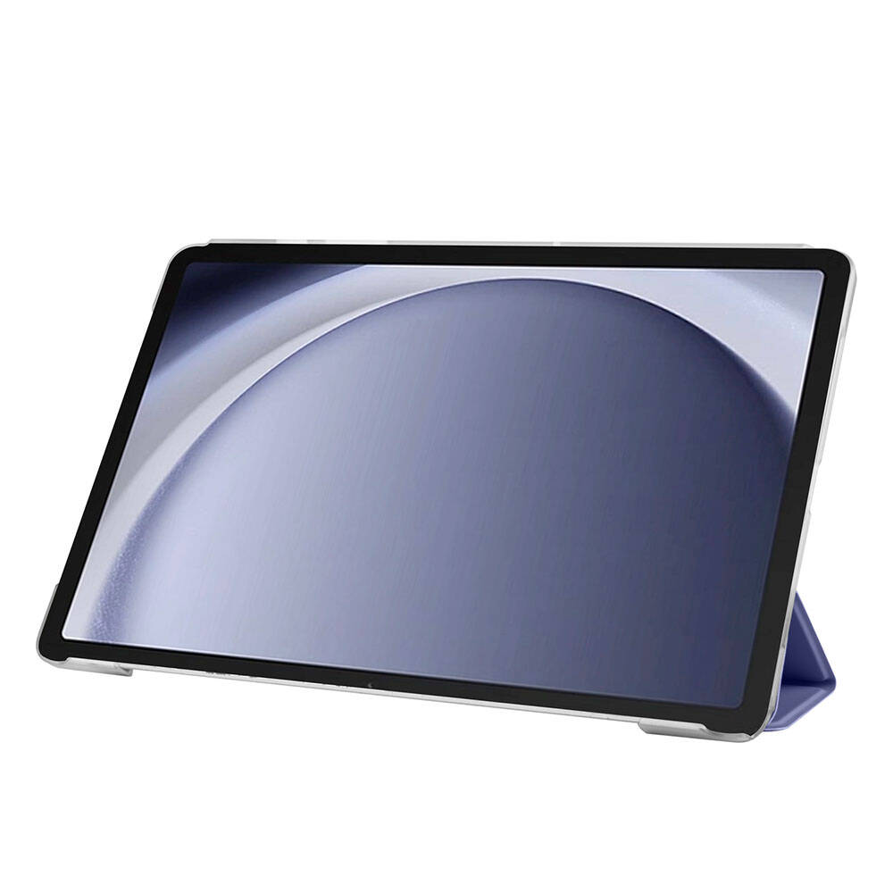 Galaxy Tab A9 Plus Zore Smart Cover Standlı 1-1 Kılıf Mavi
