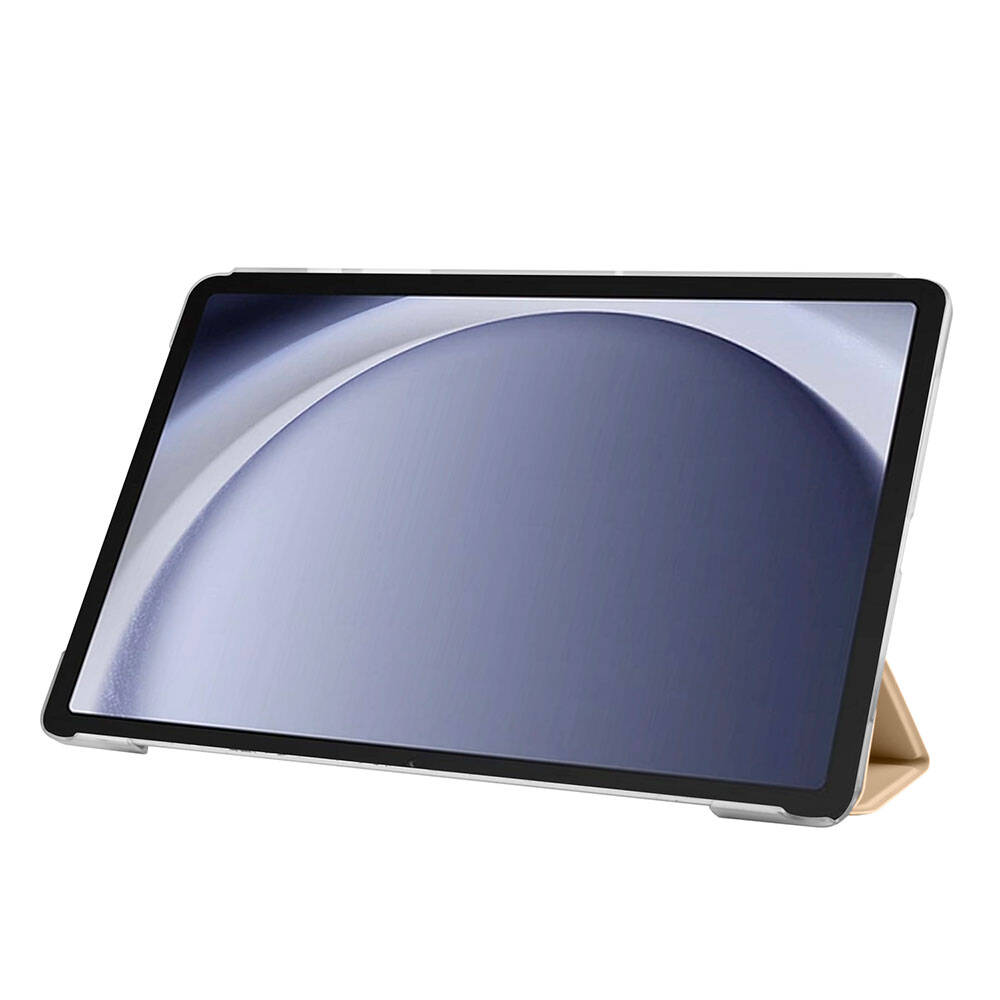 Galaxy Tab A9 Zore Smart Cover Standlı 1-1 Kılıf Gri