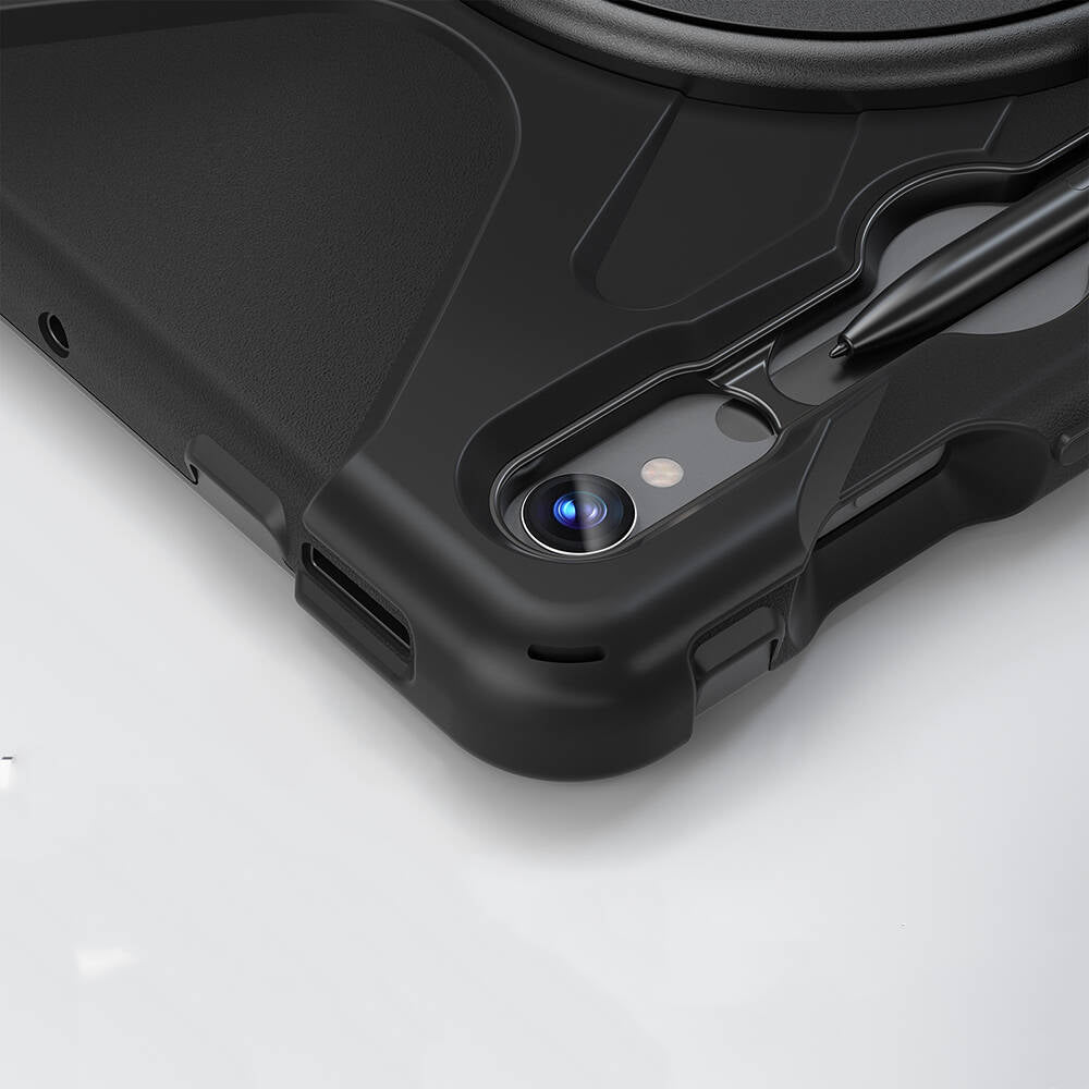 Galaxy Tab S10 Lite Zore Defender Tablet Silikon Siyah