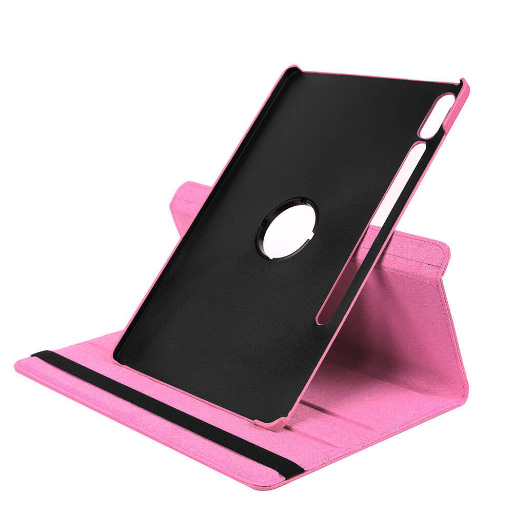 Galaxy Tab S10 Plus Zore Dönebilen Standlı Kılıf Kırmızı