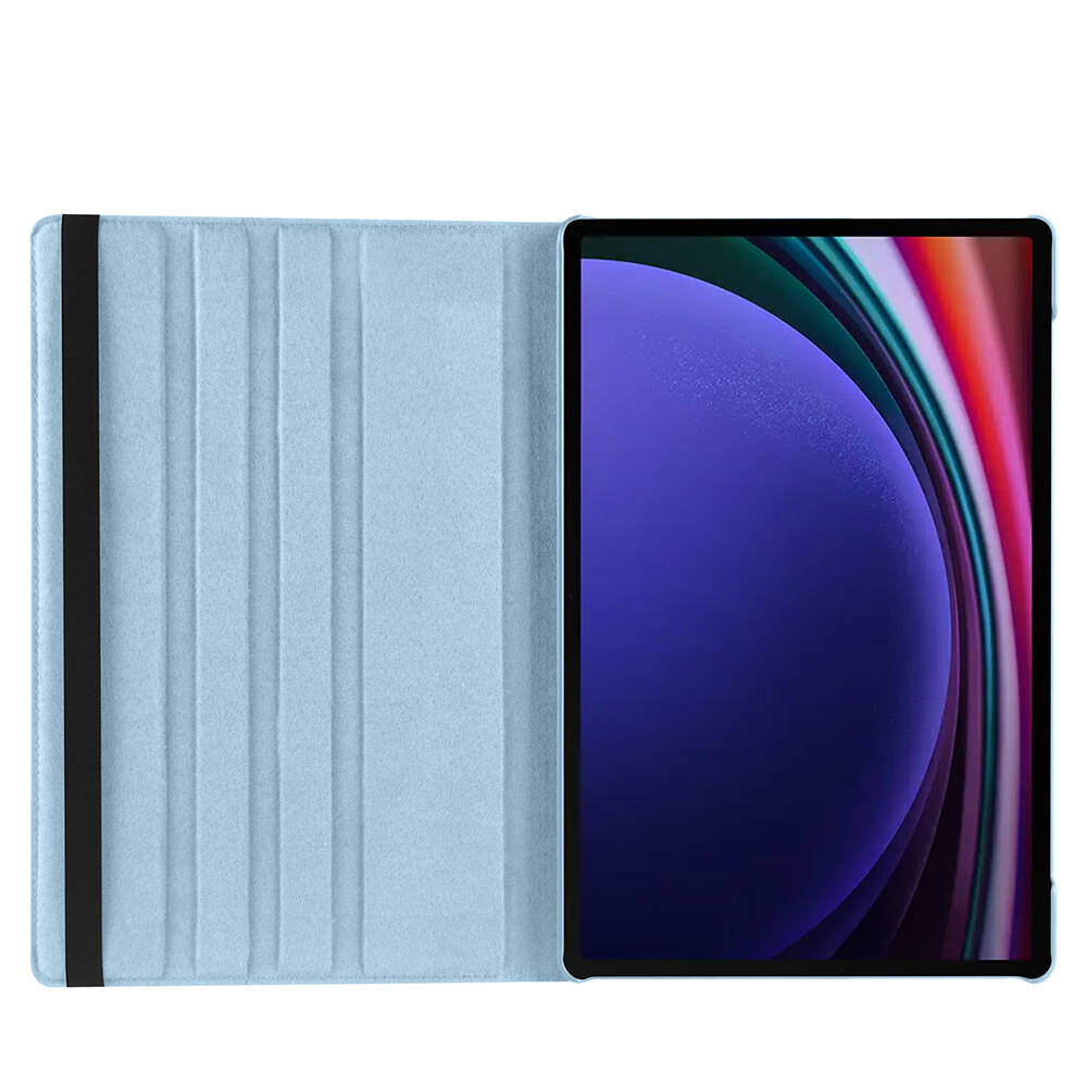 Galaxy Tab S10 Ultra Zore Dönebilen Standlı Kılıf Kırmızı