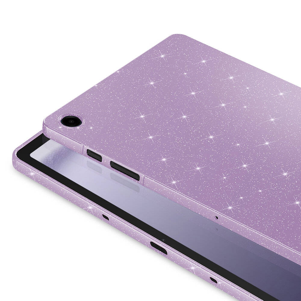 Galaxy Tab S8 Simli Parlak Görünümlü Zore Tablet Koton Kılıf Pembe