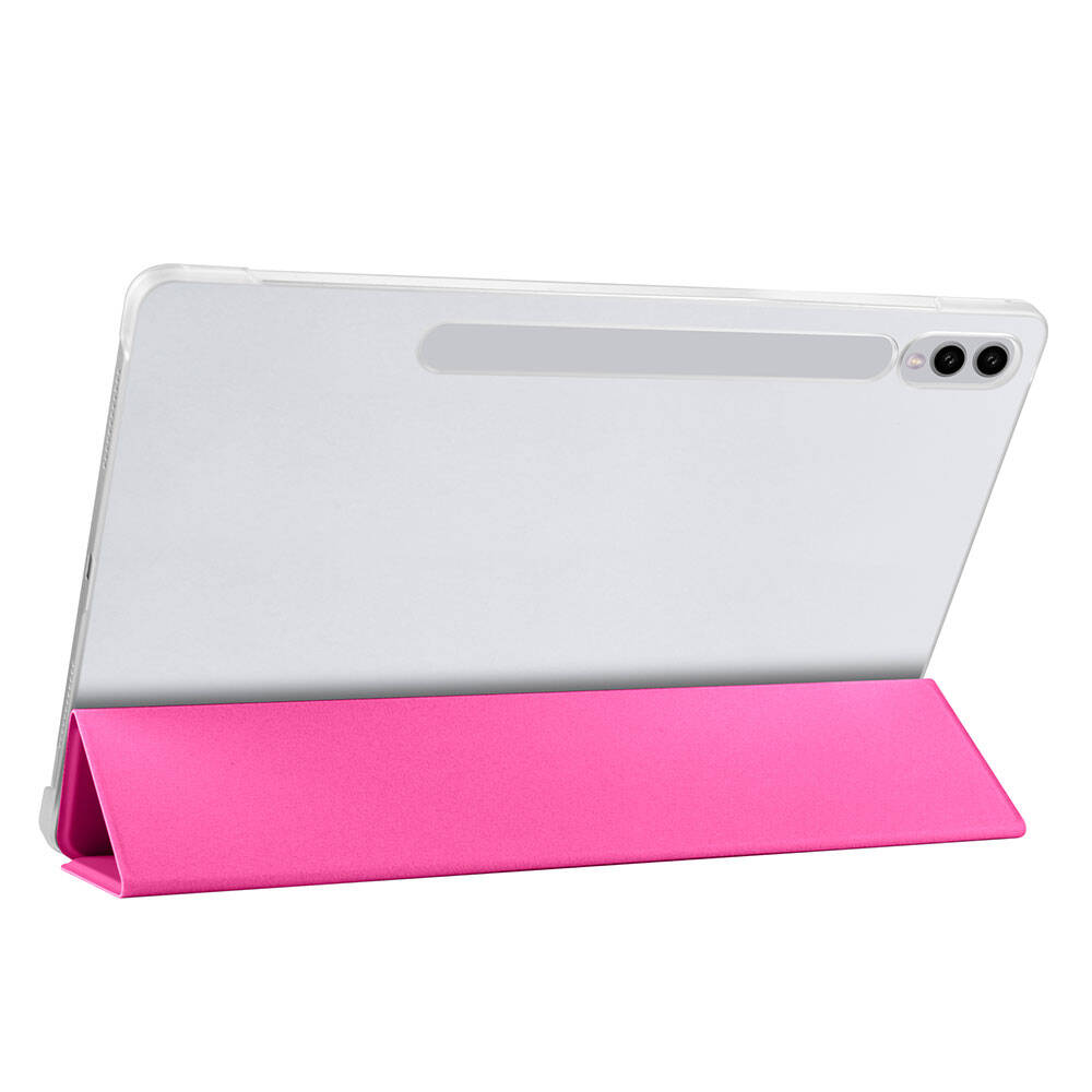 Galaxy Tab S9 FE Plus Zore Smart Cover Standlı 1-1 Kılıf Gold