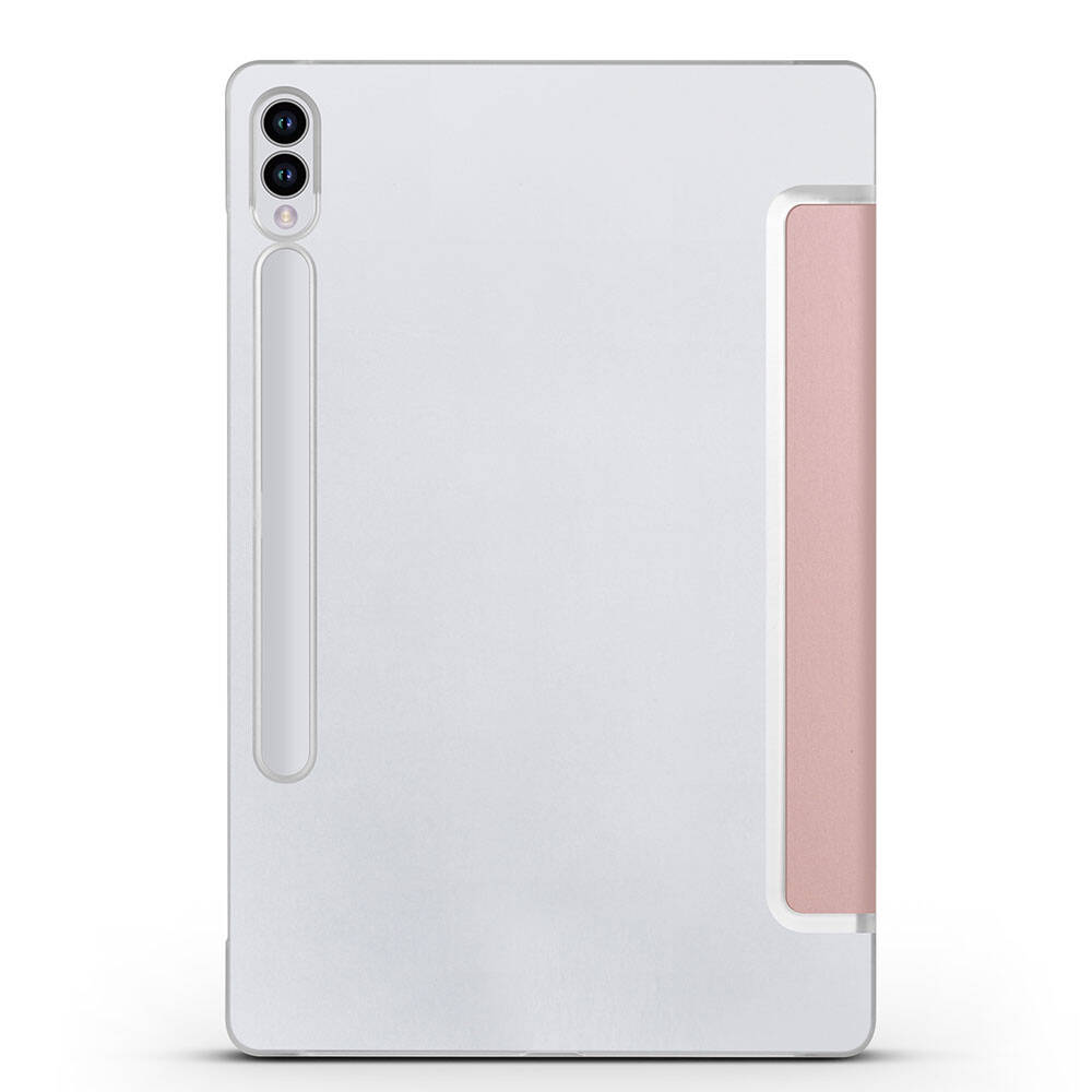 Galaxy Tab S9 FE Plus Zore Smart Cover Standlı 1-1 Kılıf Mor