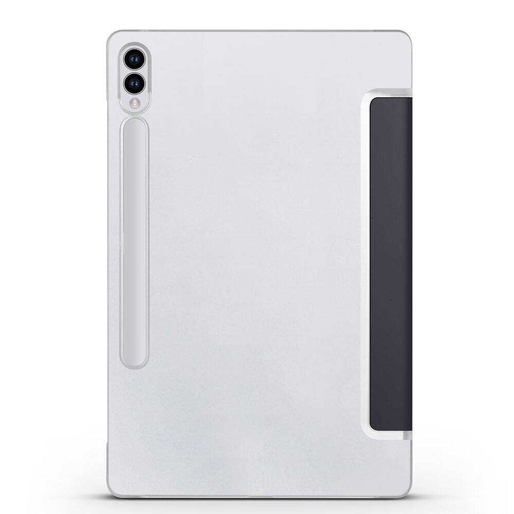 Galaxy Tab S9 FE Plus Zore Smart Cover Standlı 1-1 Kılıf Pembe