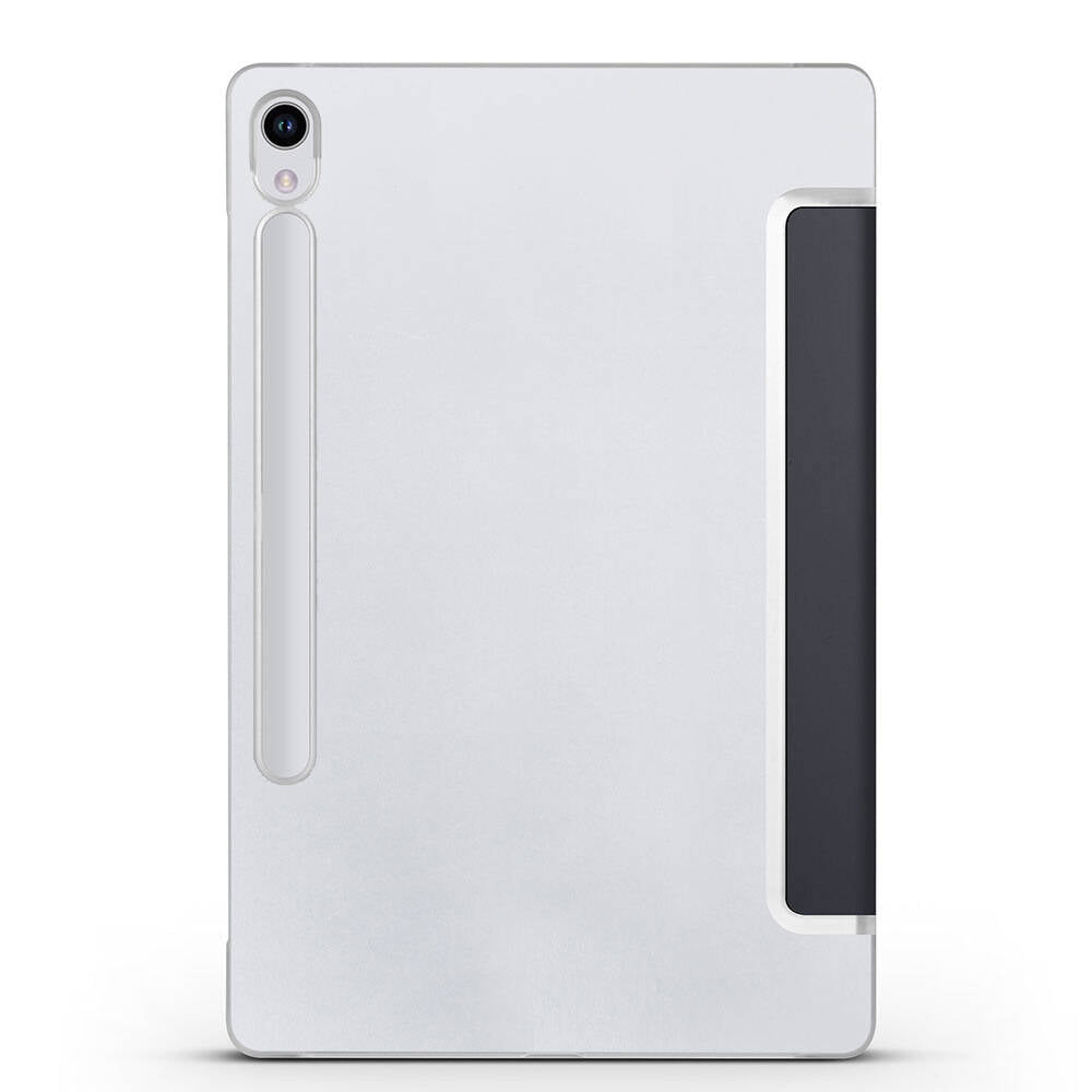 Galaxy Tab S9 FE Zore Smart Cover Standlı 1-1 Kılıf Gri