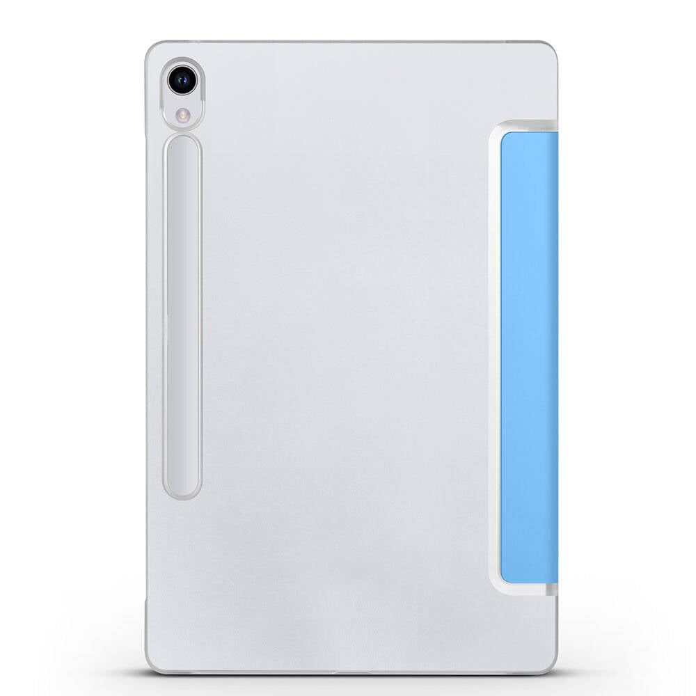 Galaxy Tab S9 FE Zore Smart Cover Standlı 1-1 Kılıf Mavi