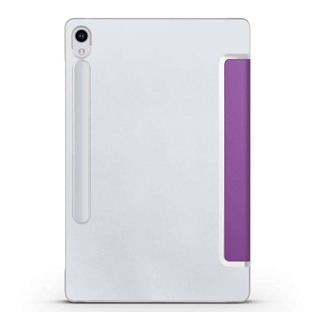 Galaxy Tab S9 FE Zore Smart Cover Standlı 1-1 Kılıf Mavi
