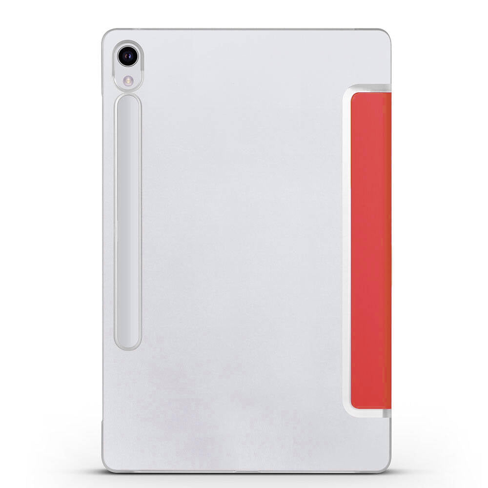 Galaxy Tab S9 FE Zore Smart Cover Standlı 1-1 Kılıf Pembe