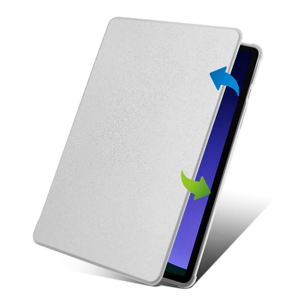 Galaxy Tab S9 Kılıf Zore Termik Kalem Bölmeli Dönebilen Standlı Kılıf Siyah