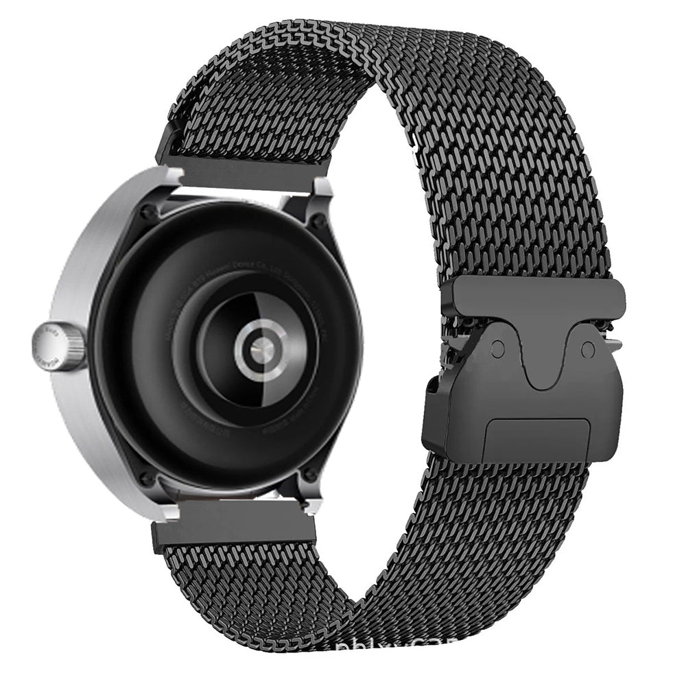 Galaxy Watch 3 45mm Zore KRD-100 22mm Titanyum Hasır Kordon Titanyum