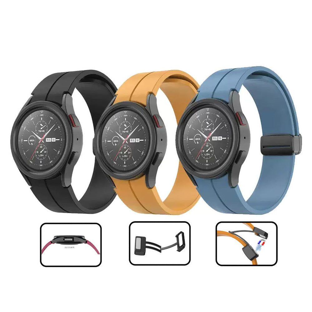 Galaxy Watch 4 40mm Zore KRD-84 Silikon Kordon Kırmızı