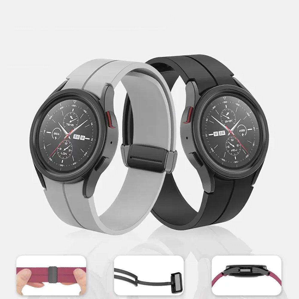 Galaxy Watch 4 40mm Zore KRD-84 Silikon Kordon Lila