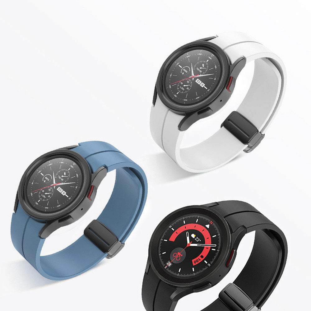 Galaxy Watch 4 40mm Zore KRD-84 Silikon Kordon Kırmızı
