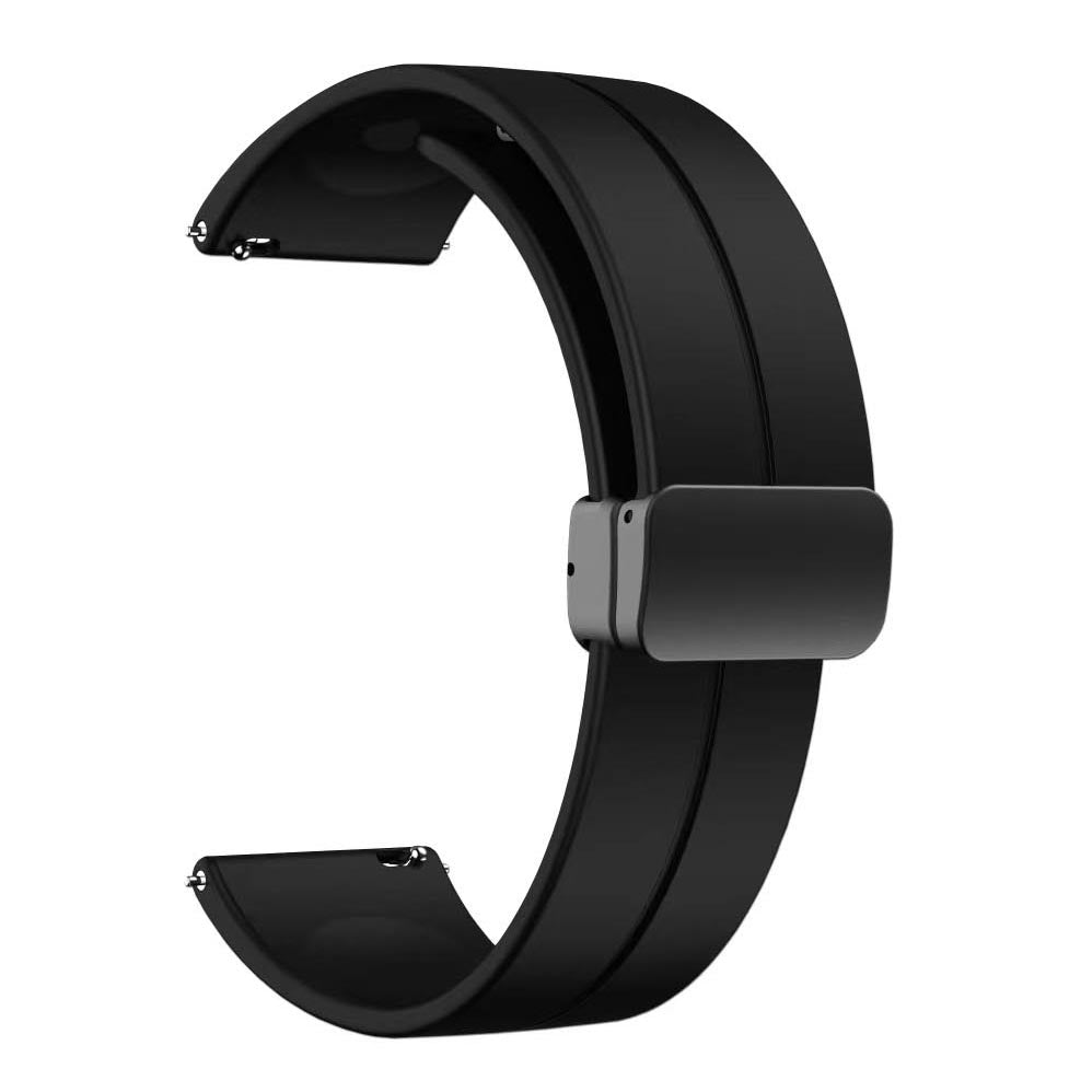Galaxy Watch 42mm KRD-84 20mm Silikon Kordon Siyah