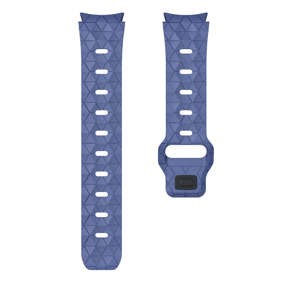 Galaxy Watch 5 40mm Zore KRD-116 20mm Futbol Desenli Spor Tasarımlı Silikon Kordon Beyaz