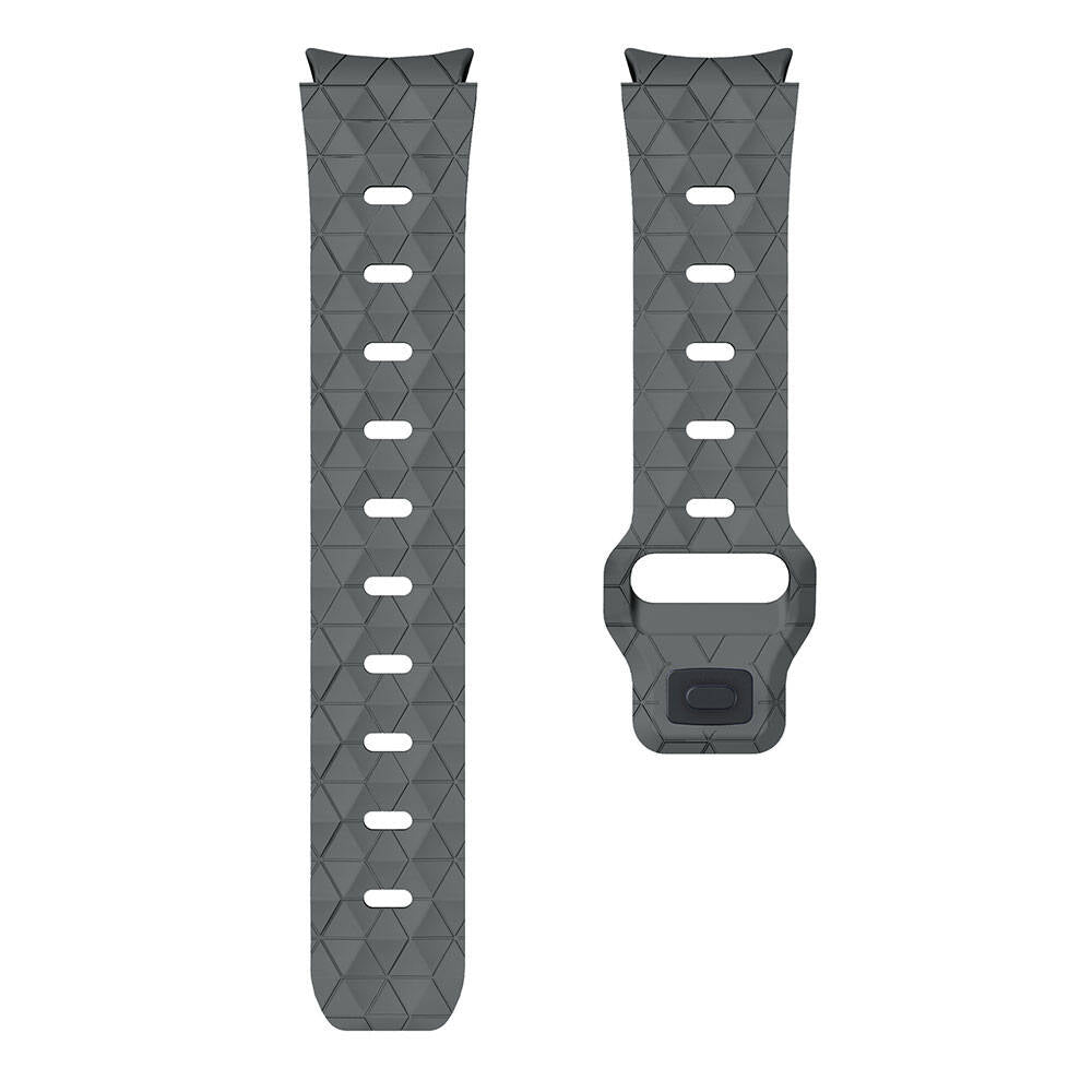 Galaxy Watch 5 40mm Zore KRD-116 20mm Futbol Desenli Spor Tasarımlı Silikon Kordon Beyaz