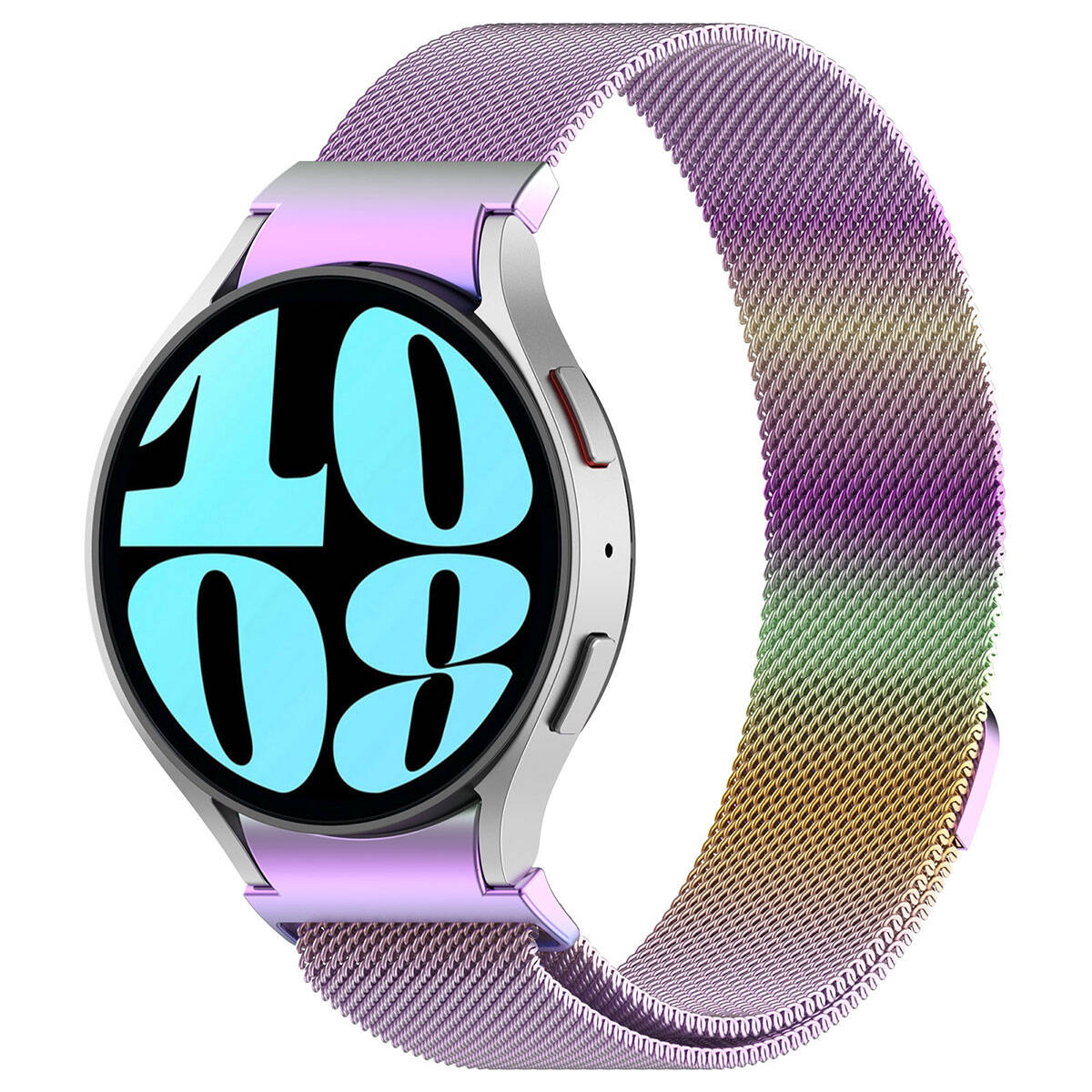 Galaxy Watch 6 40mm Zore KRD-01 Metal Kordon Gri