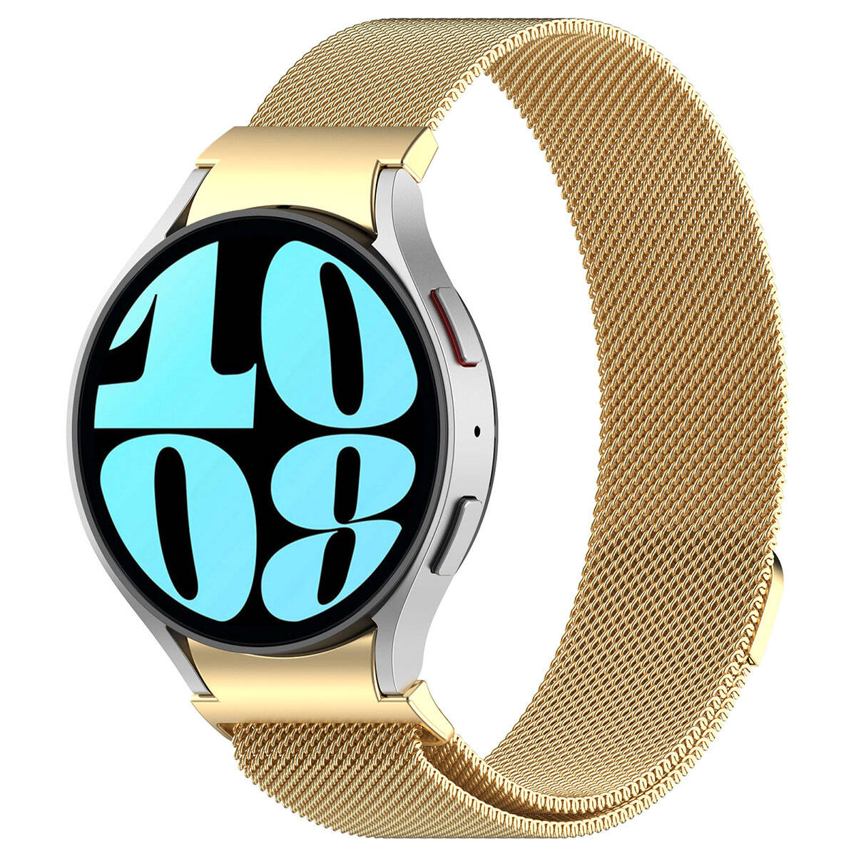 Galaxy Watch 6 40mm Zore KRD-01 Metal Kordon Gri