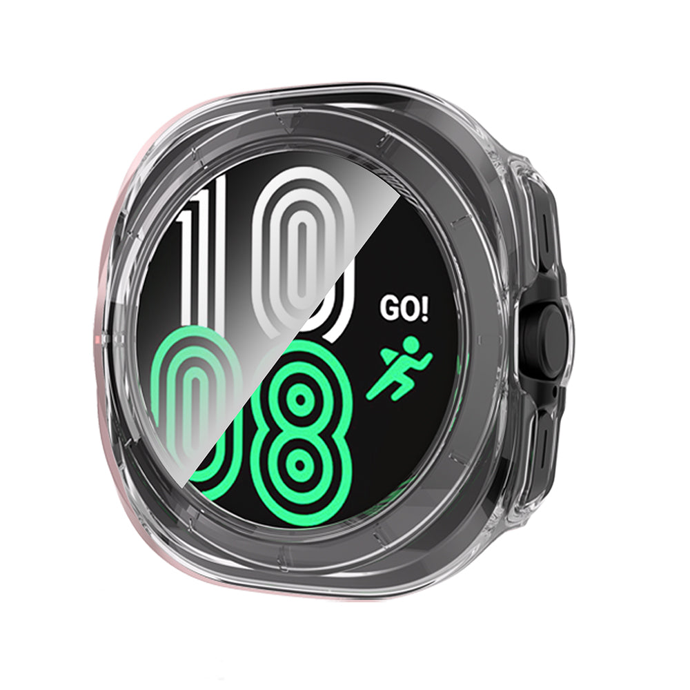 Galaxy Watch 8 Ultra Kasa ve Ekran Koruyucu Zore Watch Gard 40 Siyah