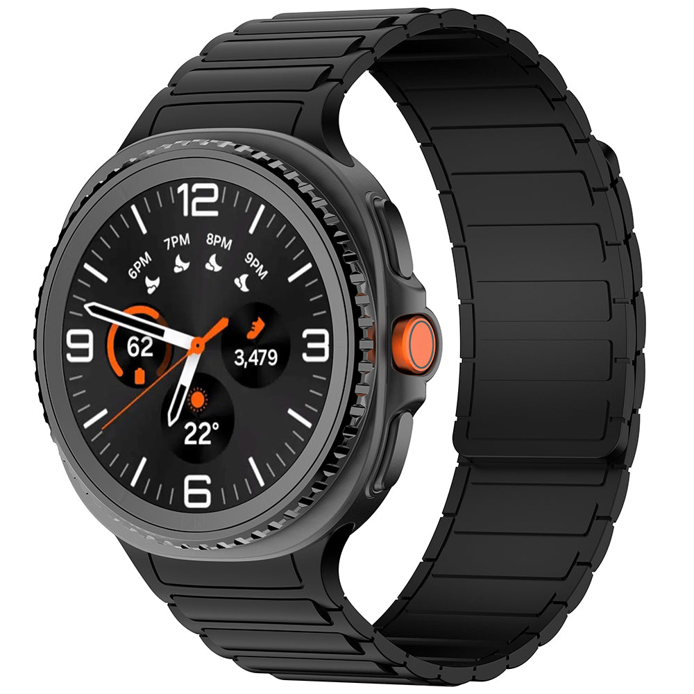 Galaxy Watch 8 Ultra Zore KRD-146 Silikon Kordon Strap Kayış Pembe