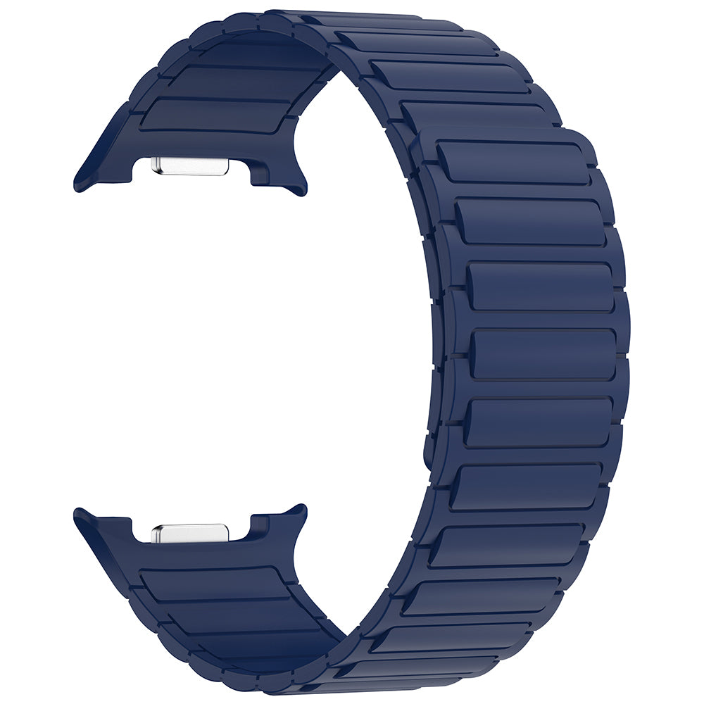 Galaxy Watch 8 Ultra Zore KRD-146 Silikon Kordon Strap Kayış Siyah-Turuncu