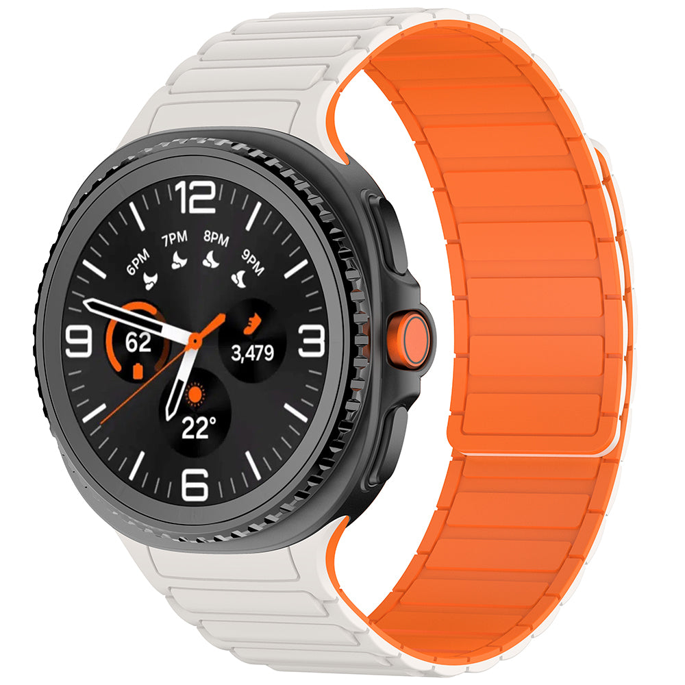 Galaxy Watch 8 Ultra Zore KRD-146 Silikon Kordon Strap Kayış Pembe