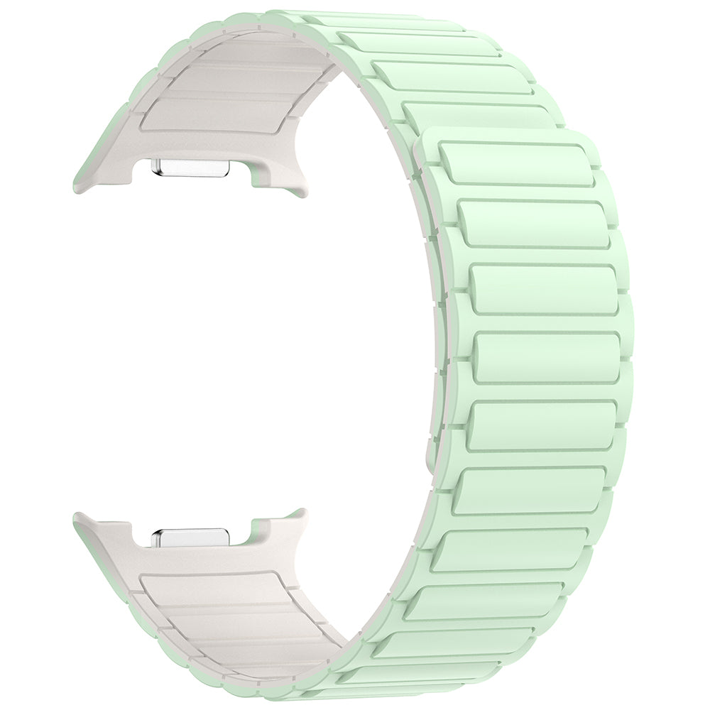 Galaxy Watch 8 Ultra Zore KRD-146 Silikon Kordon Strap Kayış Starlight-Pembe