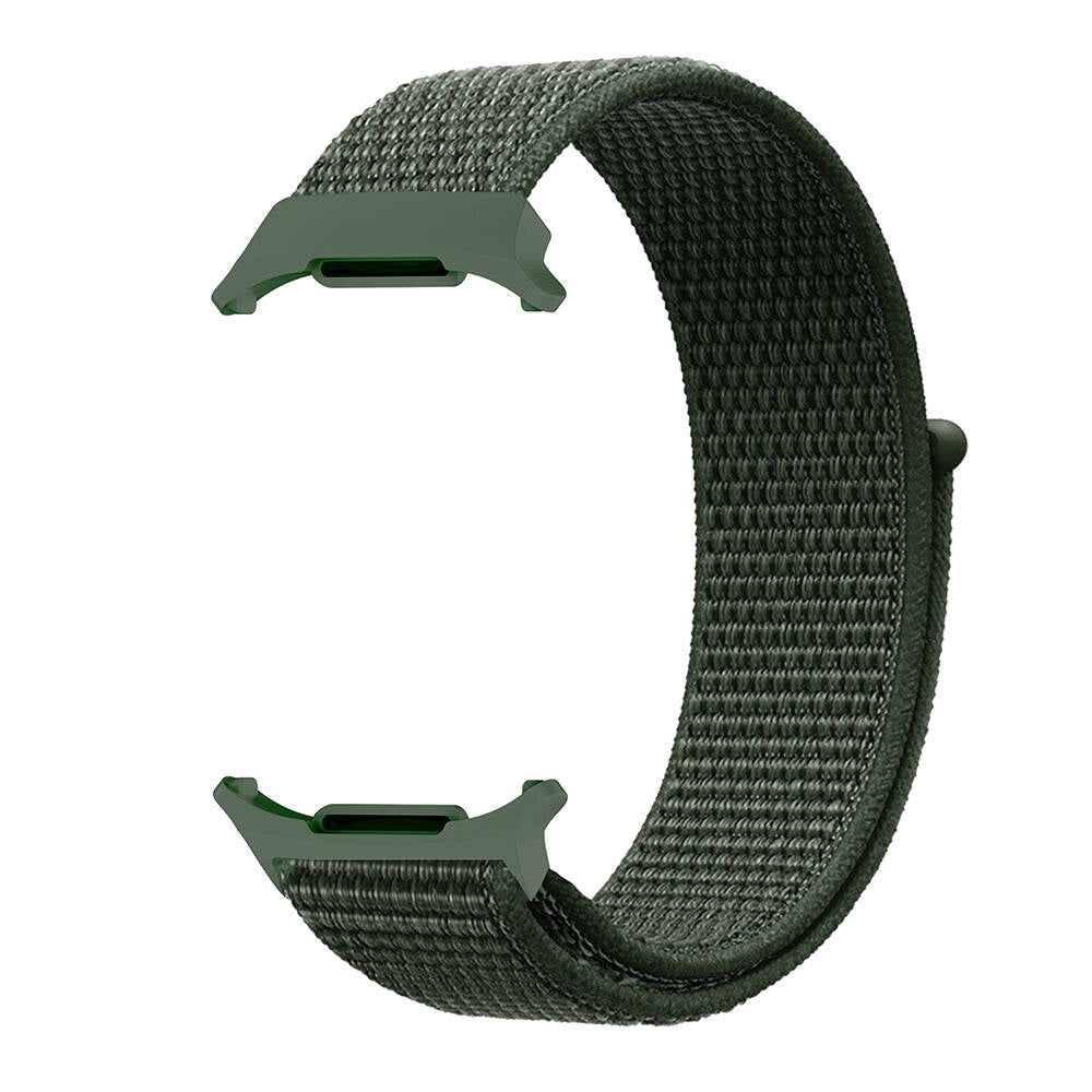 Galaxy Watch Ultra 47mm Zore KRD-03 Hasır Kordon Krem
