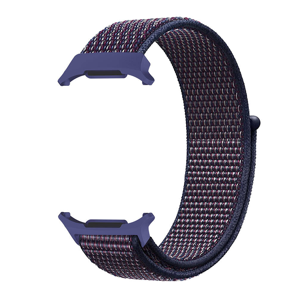 Galaxy Watch Ultra 47mm Zore KRD-03 Hasır Kordon İndigo