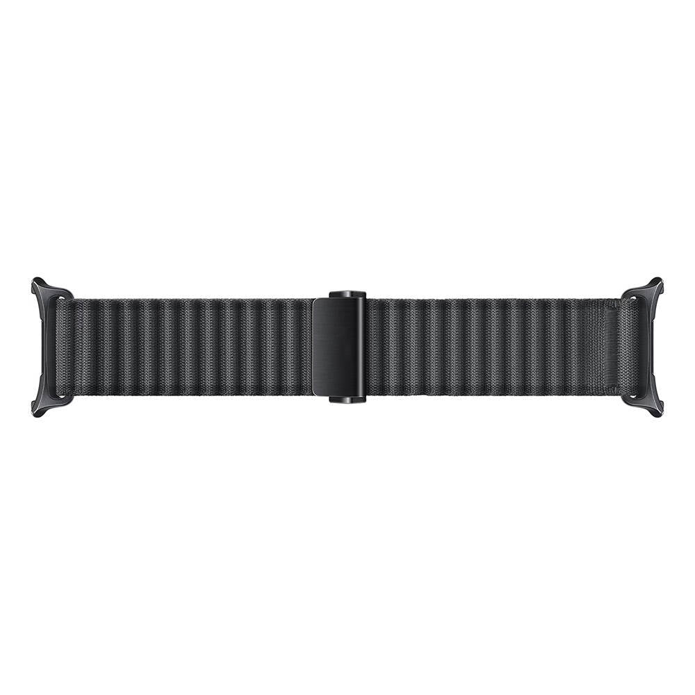 Galaxy Watch Ultra 47mm Zore KRD-120 Naylon Kumaş Hasır Örgülü Kordon Turuncu
