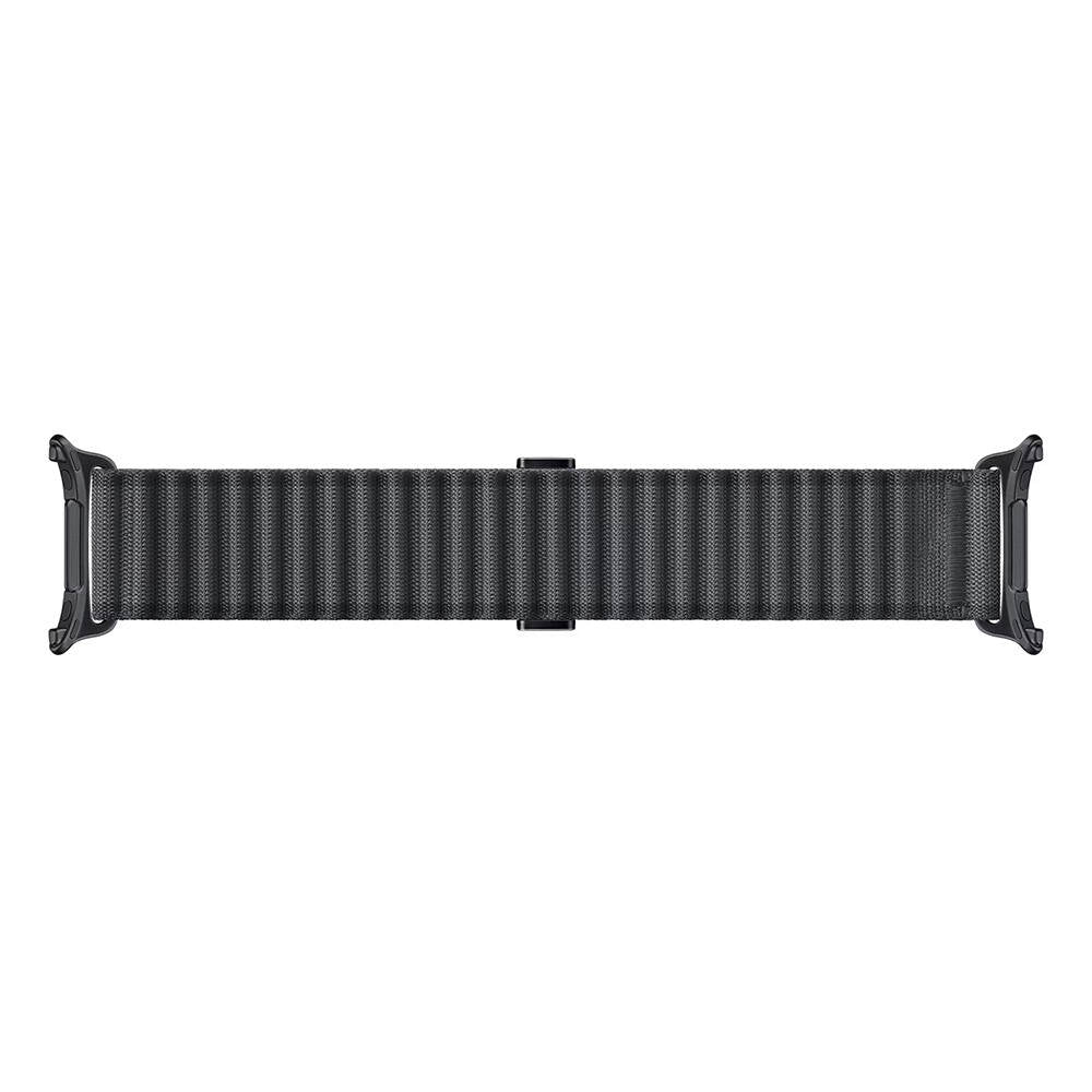 Galaxy Watch Ultra 47mm Zore KRD-120 Naylon Kumaş Hasır Örgülü Kordon Yeşil
