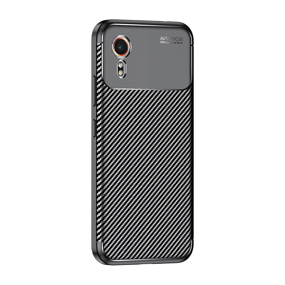 Galaxy Xcover7 Kılıf Zore Negro Silikon Kapak Siyah