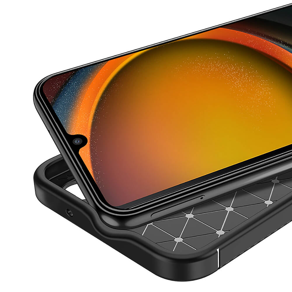 Galaxy Xcover7 Kılıf Zore Negro Silikon Kapak Siyah