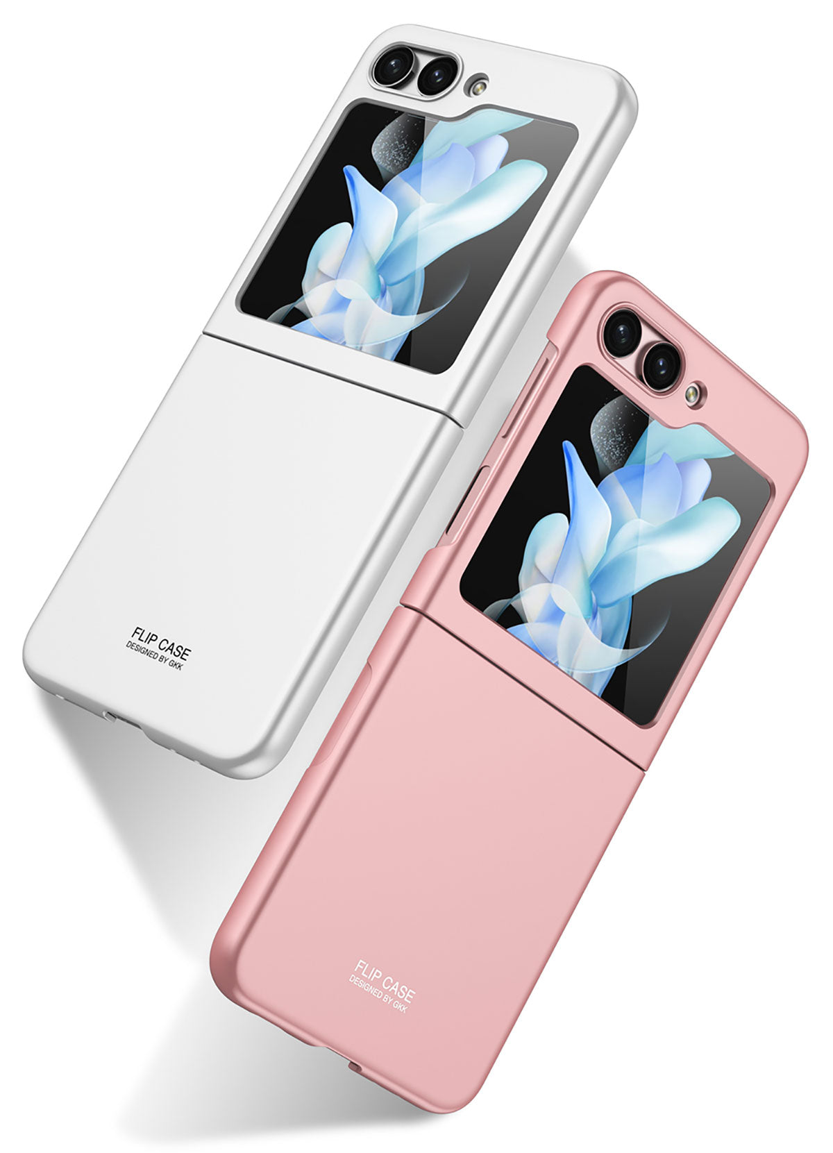 Galaxy Z Flip 5 Kılıf Zore Sert Kıpta Kapak Mor