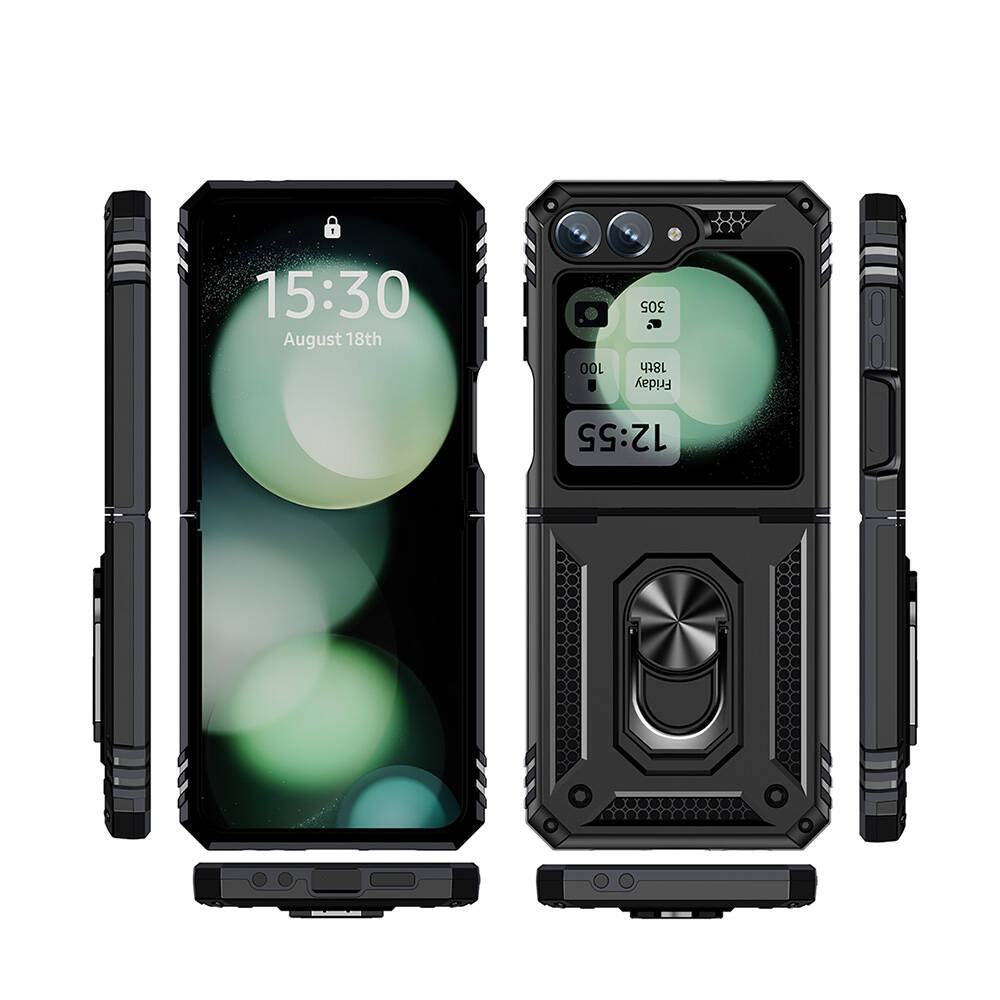 Galaxy Z Flip 6 Kılıf Zore Vega Kapak Mavi